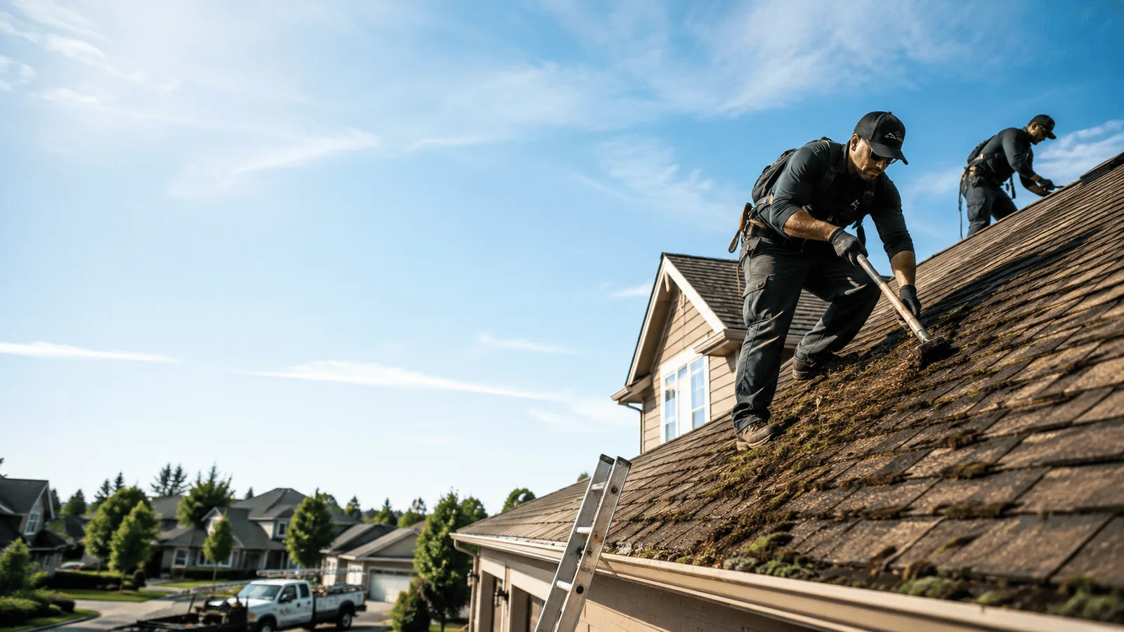 Roof Moss Removal in Edgewood, IA near me